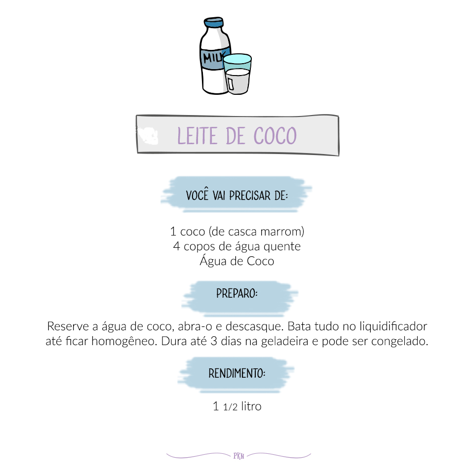 receira leite de coco